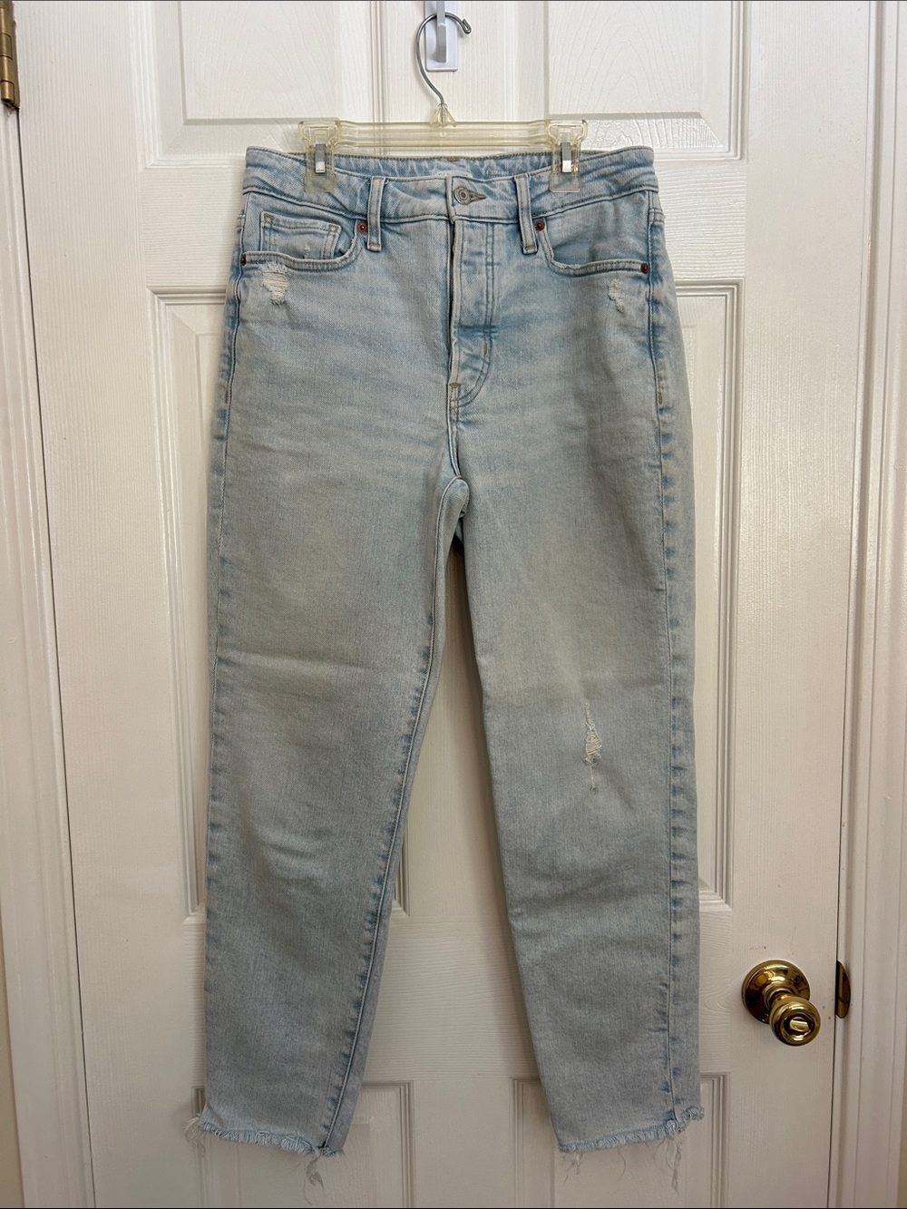 Old Navy Light Wash Straight Leg Jeans
